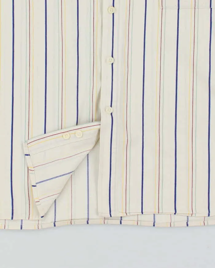 Vintage Pierre Cardin Short Sleeve Stripe Shirt - XL sold by Rokit product image thumbnail 4