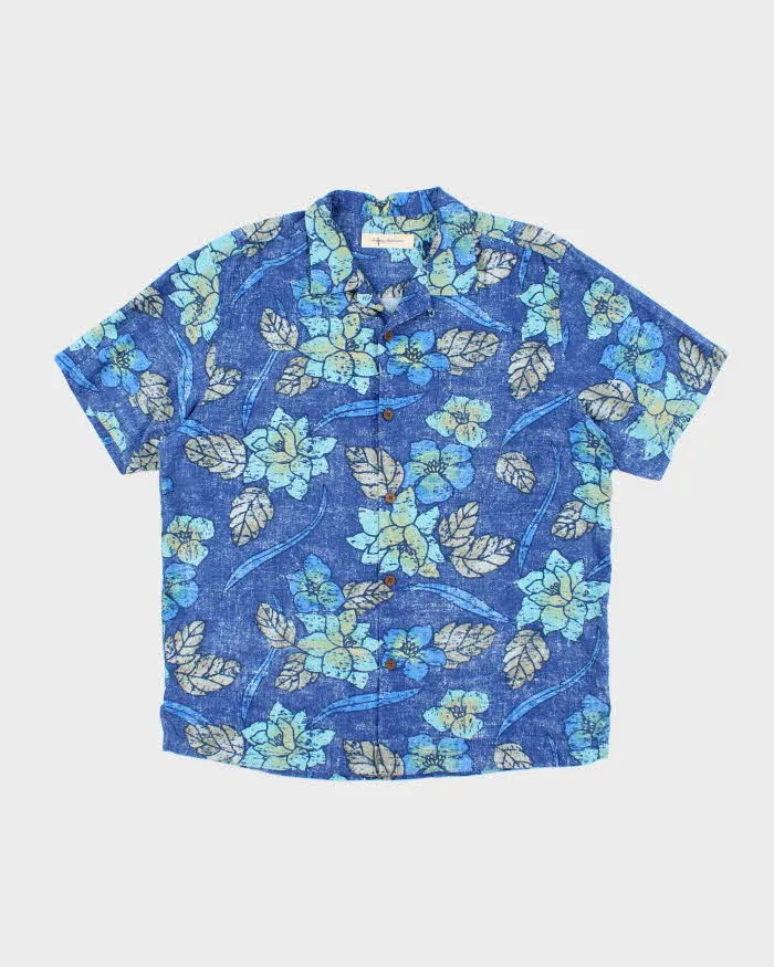 Vintage Tommy Bahama Silk Hawaiian Shirt - XL sold by Rokit