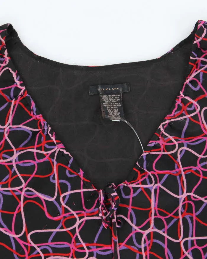 Vintage Y2k 00s Silkland SIlk Blouse - XL sold by Rokit product image thumbnail 5