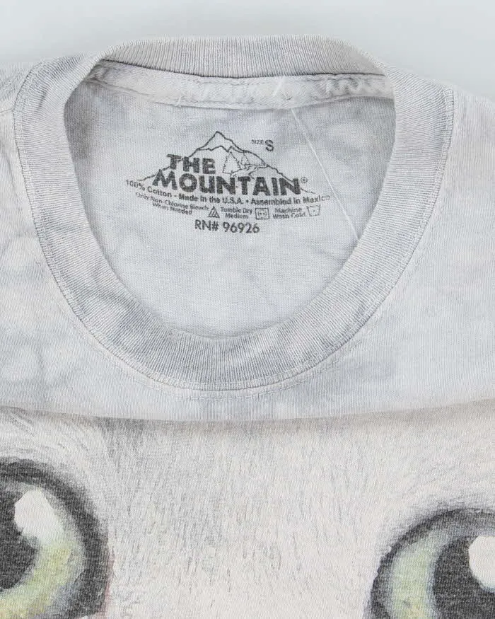 Vintage The Mountain Big Cat Face Graphic T-Shirt - S sold by Rokit product image thumbnail 5