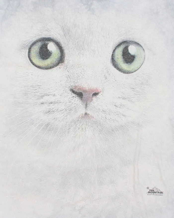 Vintage The Mountain Big Cat Face Graphic T-Shirt - S sold by Rokit product image thumbnail 3