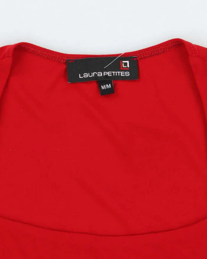 Vintage Y2k 00s Laura Square Neck Top - M sold by Rokit product image thumbnail 5