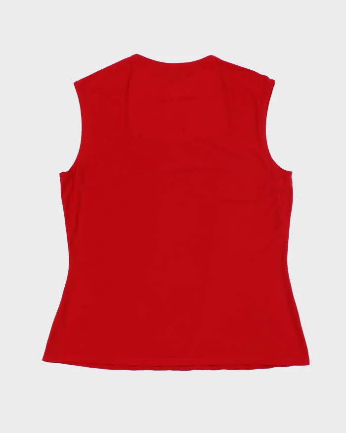 Vintage Y2k 00s Laura Square Neck Top - M sold by Rokit product image thumbnail 2