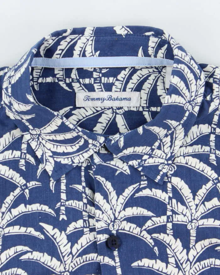 Vintage 2000's Tommy Bahama Palm Tree Print Short Sleeve Shirt - L sold by Rokit product image thumbnail 5