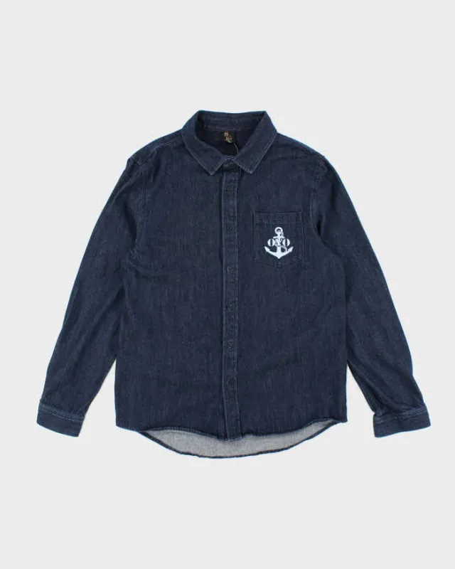 OVO Octobers Very Own Denim Shirt - L sold by Rokit