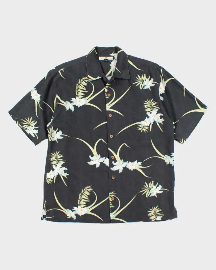 Vintage Tommy Bahama Silk Hawaiian Shirt - M sold by Rokit