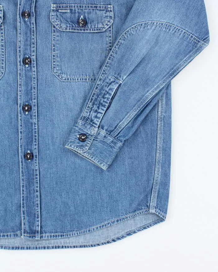 Vintage 90s Diesel Denim Shirt - M sold by Rokit product image thumbnail 4