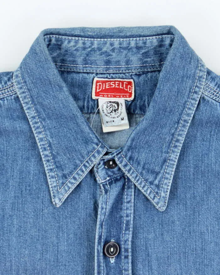 Vintage 90s Diesel Denim Shirt - M sold by Rokit product image thumbnail 5