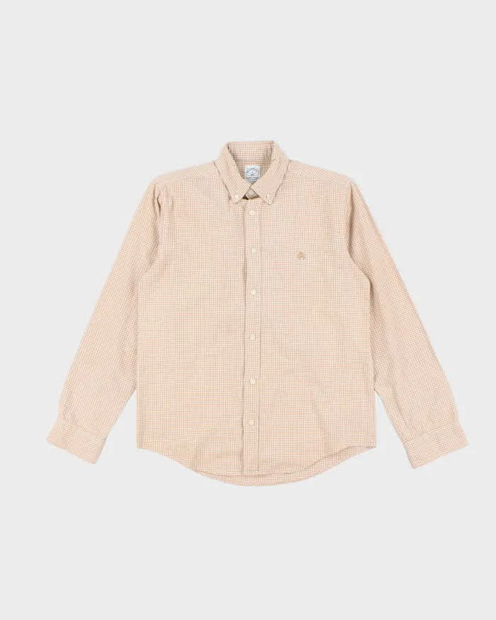 Vintage Brookes Brothers Heavyweight Check Long Sleeve Shirt - L sold by Rokit