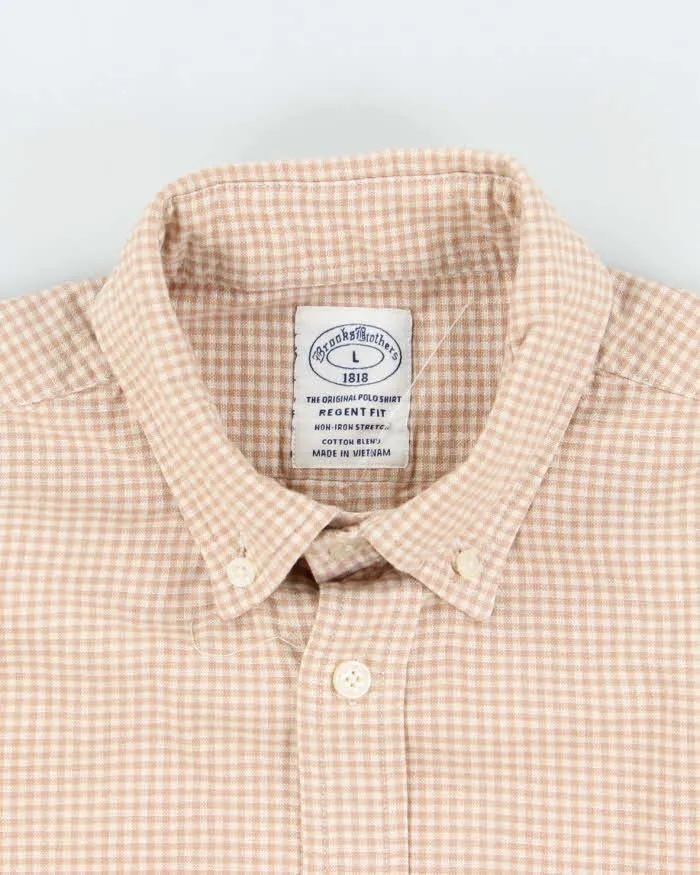 Vintage Brookes Brothers Heavyweight Check Long Sleeve Shirt - L sold by Rokit product image thumbnail 5