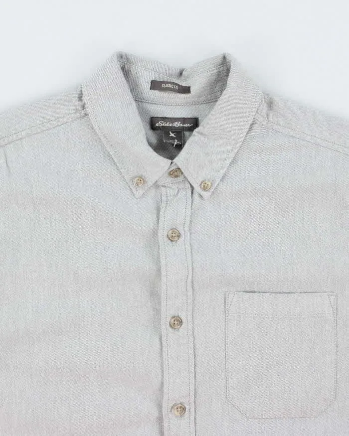 Vintage Eddie Bauer Heavyweight Long Sleeve Shirt - L sold by Rokit product image thumbnail 3