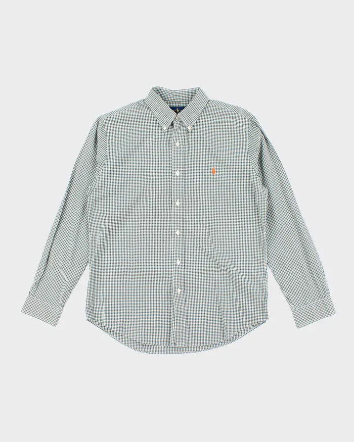 Vintage Ralph Lauren Check Long Sleeve Shirt - L sold by Rokit