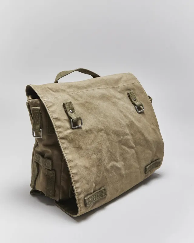 60s Vintage West German Army Satchel Bag sold by Rokit