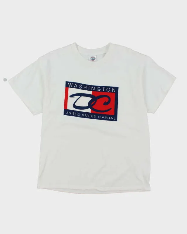 Vintage Y2K Washington DC Souvenir Graphic T-Shirt - L sold by Rokit