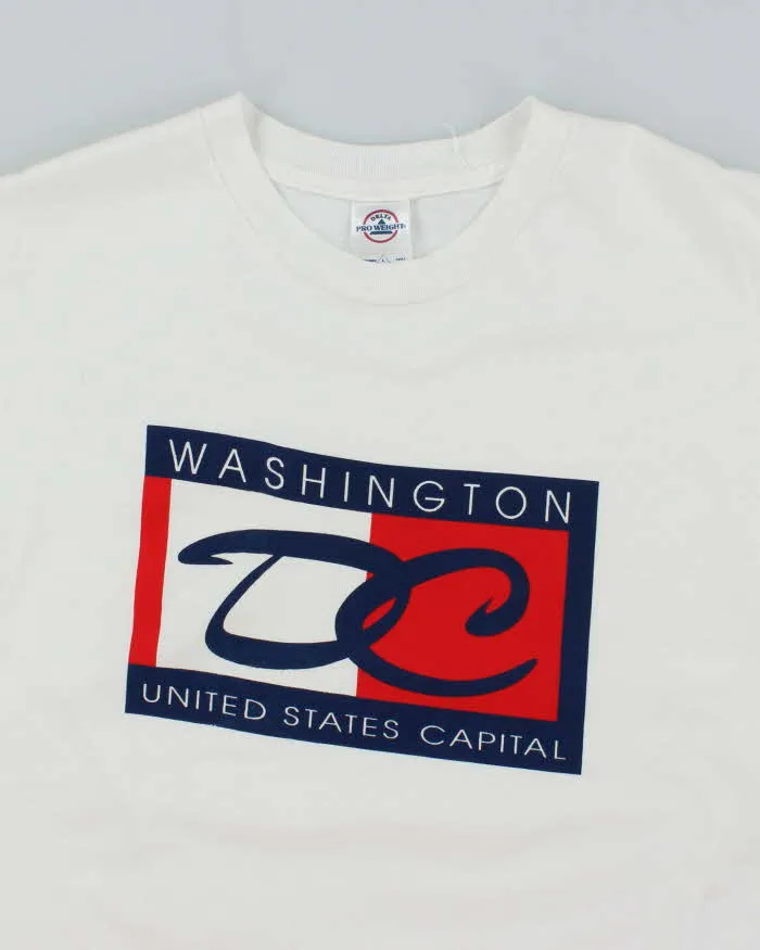 Vintage Y2K Washington DC Souvenir Graphic T-Shirt - L sold by Rokit product image thumbnail 3