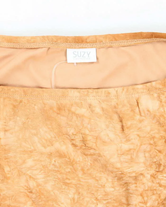 Vintage Y2k 00s Suzy Mesh Crinkle Skirt - S sold by Rokit product image thumbnail 5