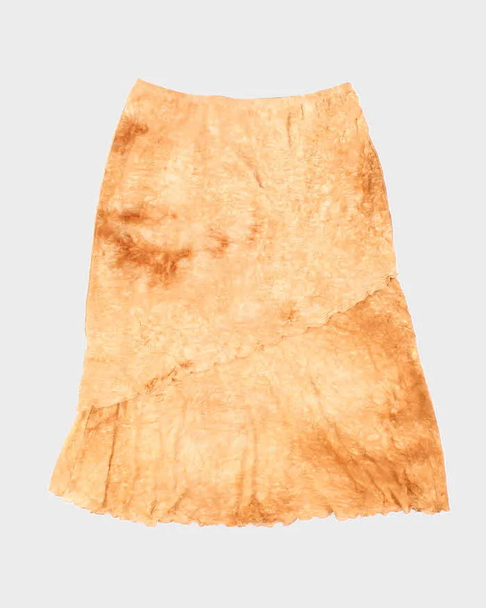 Vintage Y2k 00s Suzy Mesh Crinkle Skirt - S sold by Rokit