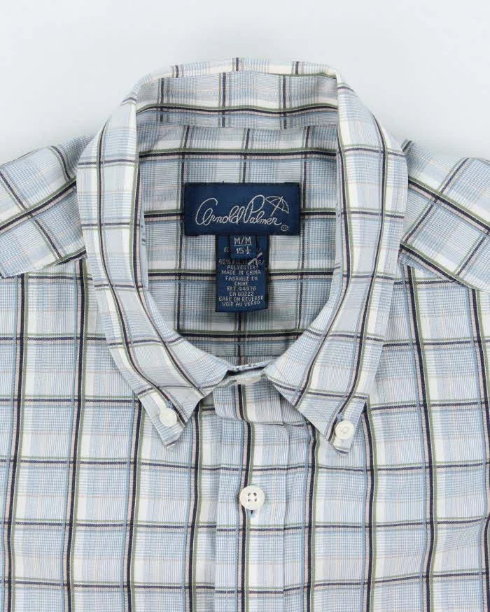 Vintage 90's Arnold Palmer Patterned Lightweight Short Sleeve Shirt - M sold by Rokit product image thumbnail 5