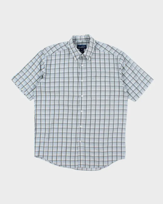 Vintage 90's Arnold Palmer Patterned Lightweight Short Sleeve Shirt - M sold by Rokit