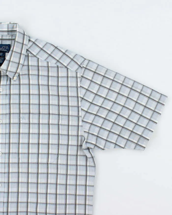 Vintage 90's Arnold Palmer Patterned Lightweight Short Sleeve Shirt - M sold by Rokit product image thumbnail 4