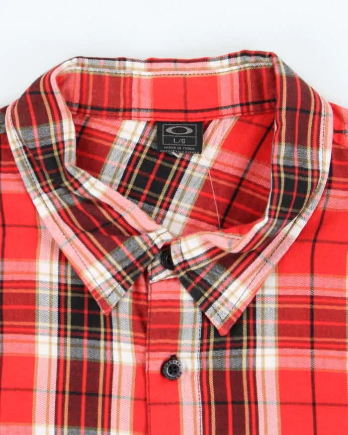 Vintage 00s Oakley Long Sleeve Check Shirt - L sold by Rokit product image thumbnail 5