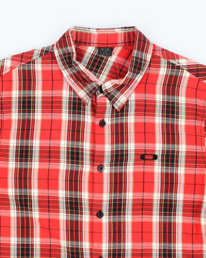 Vintage 00s Oakley Long Sleeve Check Shirt - L sold by Rokit product image thumbnail 3