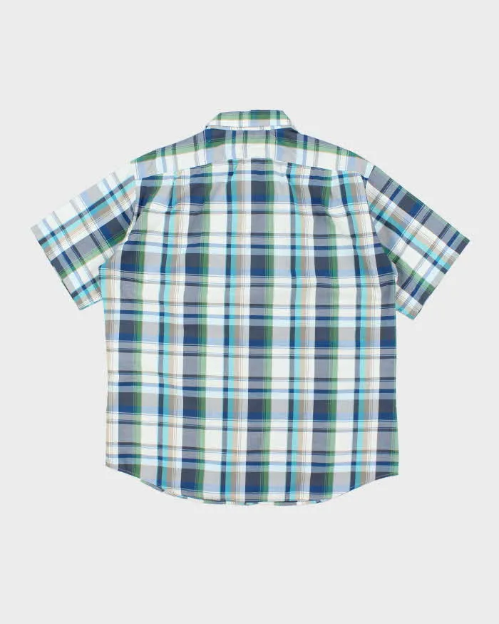 Vintage 2000's Eddie Bauer Check Short Sleeve Shirt - L sold by Rokit product image thumbnail 2