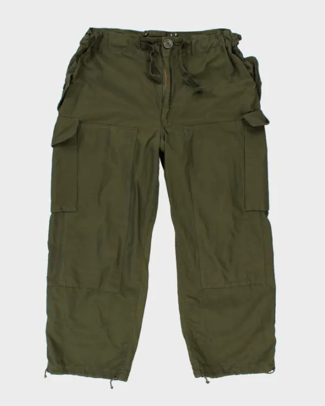 90s Vintage Canadian Army Cold Weather Trousers Shell - 42x28 sold by Rokit