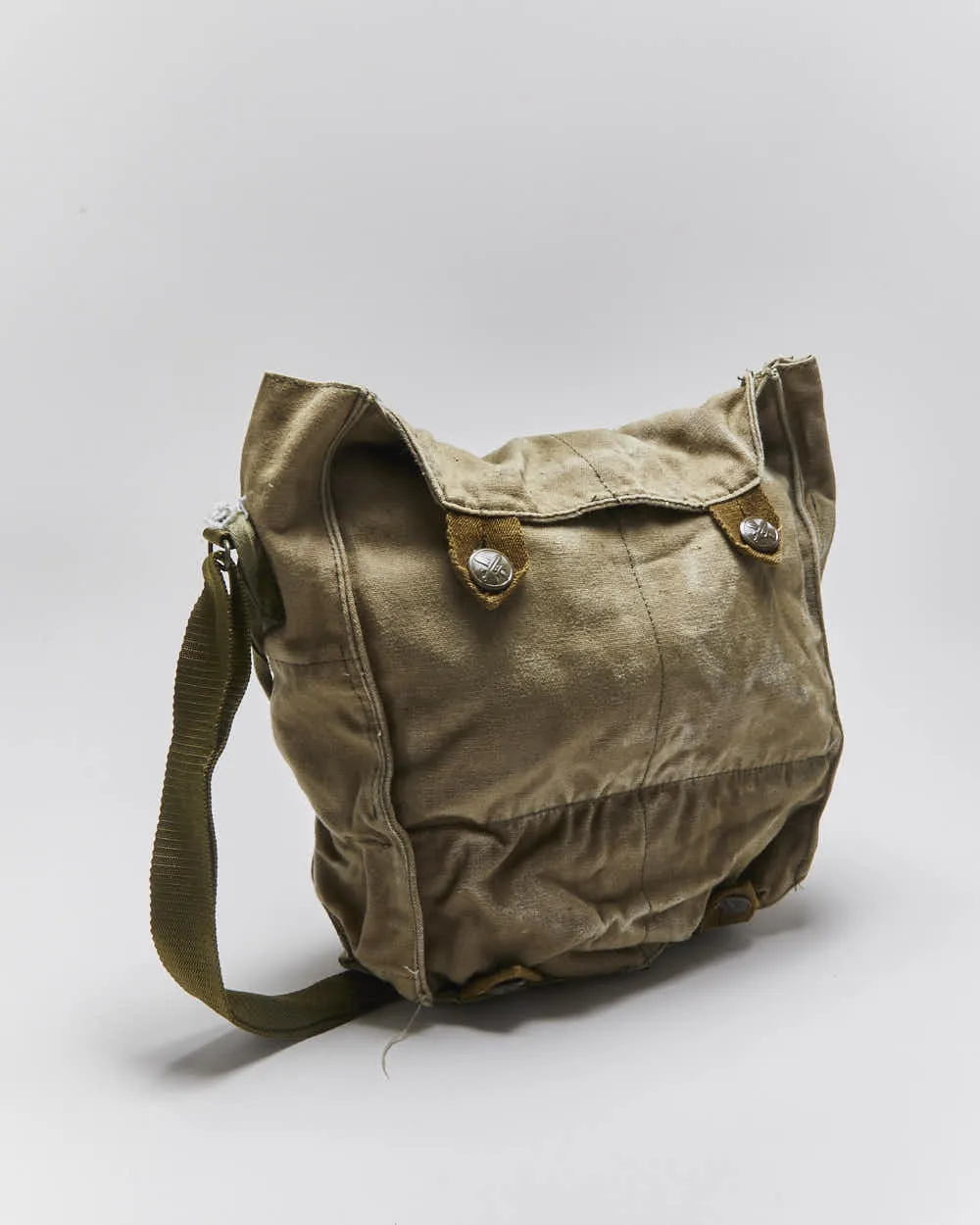 60s Vintage Czech Army Gas Mask Satchel Bag sold by Rokit