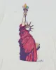 Vintage 90's Statue of Liberty Graphic Souvenir T-Shirt - L sold by Rokit