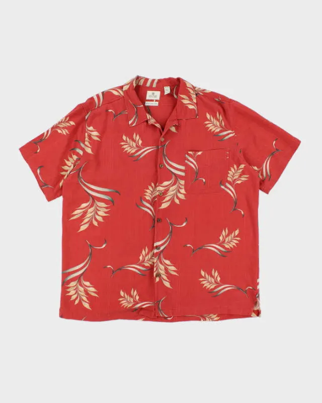 Vintage Solitude Silk Hawaiian Shirt - XL sold by Rokit