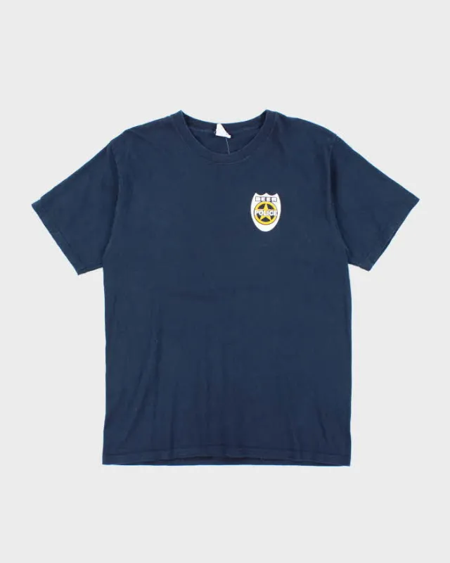 Vintage Y2K Beer Police Comedy Graphic T-Shirt - M sold by Rokit