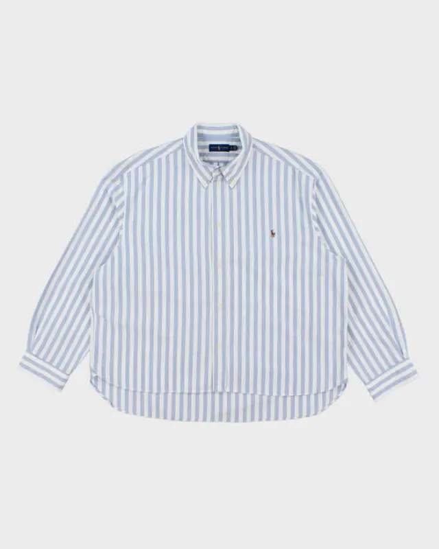 Vintage Ralph Lauren Stripe Long Sleeve Shirt - XL sold by Rokit