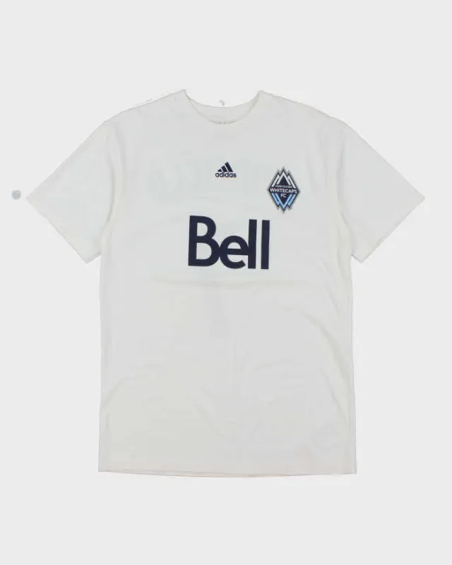 Vintage 2000's Adidas Vancouver White Caps FC Graphic T-Shirt - L sold by Rokit