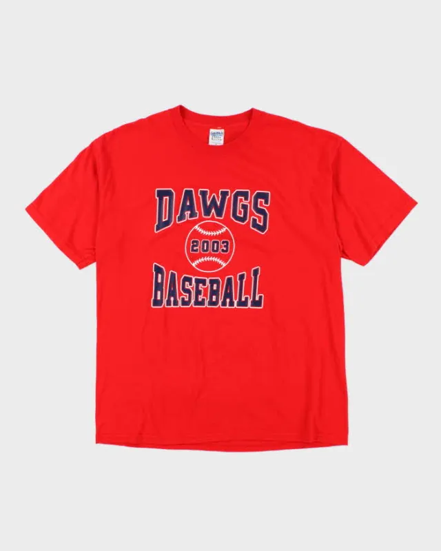 Vintage 2000's Dawgs Baseball Graphic T-Shirt - XL sold by Rokit