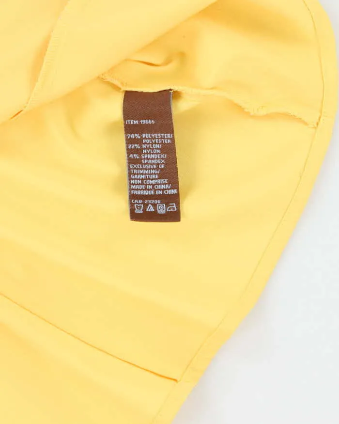 Vintage 00s Jessica Yellow Blouse - M sold by Rokit product image thumbnail 4