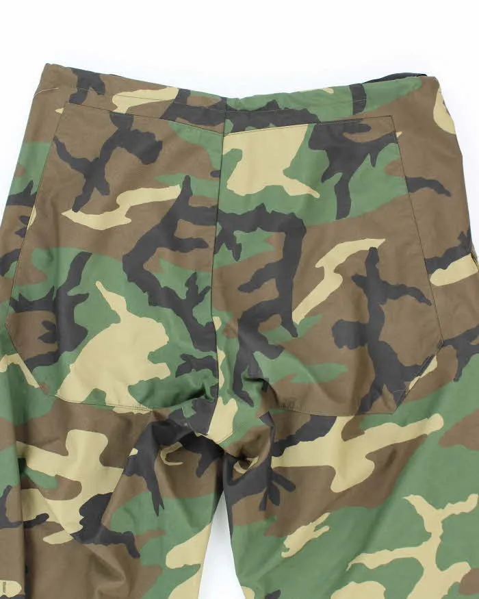 00s Vintage US army ECWCS Woodland Camo Gore-Tex Trousers - 34x28 sold by Rokit product image thumbnail 4