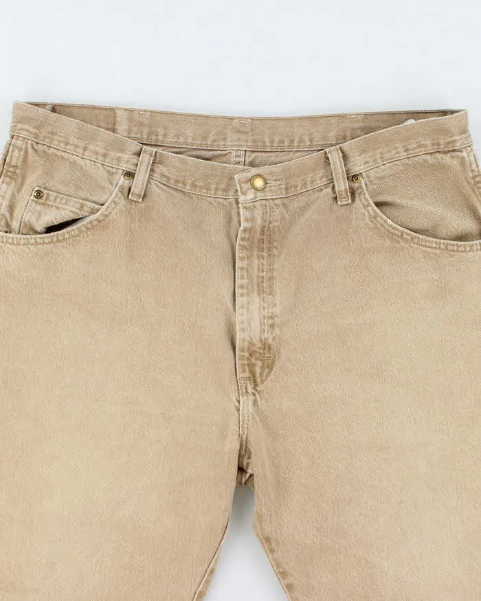 Vintage 2000's Wrangler Wide Leg Denim Cut Off Shorts - W36 L15 sold by Rokit product image thumbnail 3