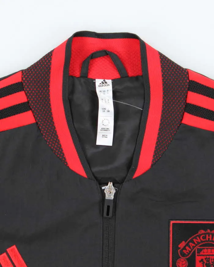 Adidas Manchester United FC Three Stripe Windbreaker Track Jacket - L sold by Rokit product image thumbnail 5
