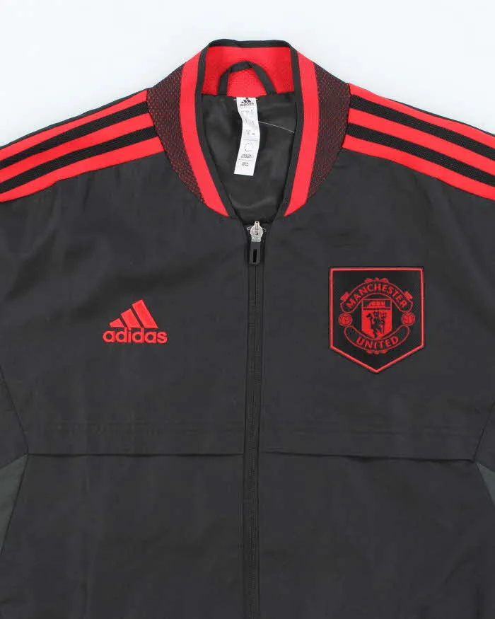 Adidas Manchester United FC Three Stripe Windbreaker Track Jacket - L sold by Rokit product image thumbnail 3