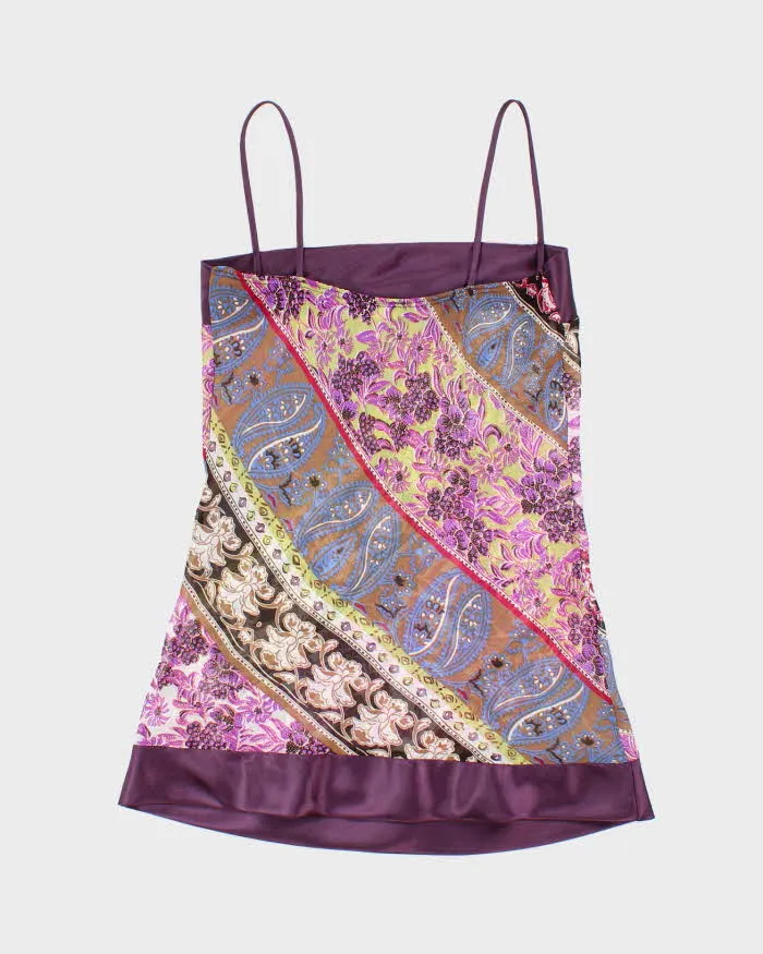 Vintage Y2k 00s FWR Mesh & Satin Cami - XS sold by Rokit product image thumbnail 2