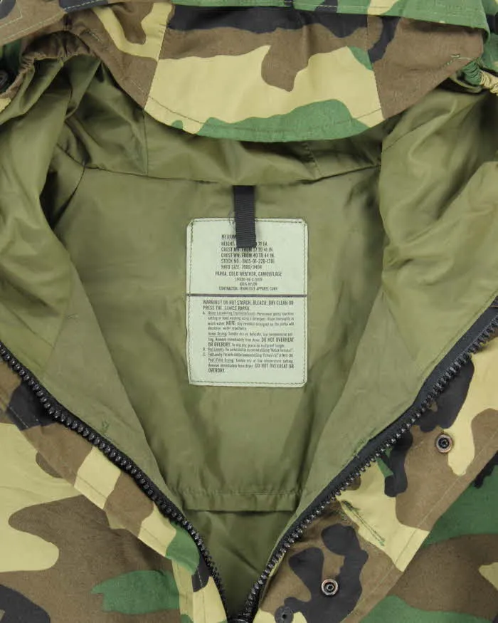 00s Vintage US Army Gore-Tex Woodland Camo Parka - X-Large sold by Rokit product image thumbnail 5