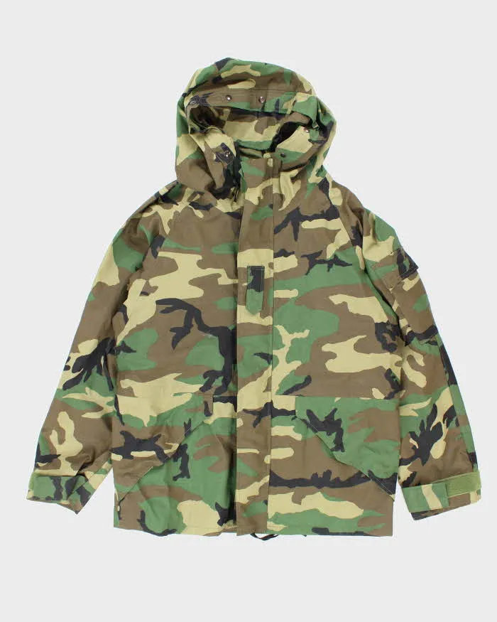 00s Vintage US Army Gore-Tex Woodland Camo Parka - X-Large sold by Rokit