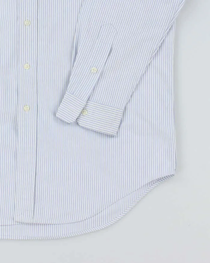 Vintage Ralph Lauren Long Sleeve Stripe Heavyweight Shirt - XL sold by Rokit product image thumbnail 4