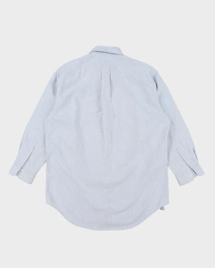Vintage Ralph Lauren Long Sleeve Stripe Heavyweight Shirt - XL sold by Rokit product image thumbnail 2