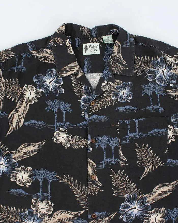 Vintage Silk Hawaiian Shirt - L sold by Rokit product image thumbnail 3