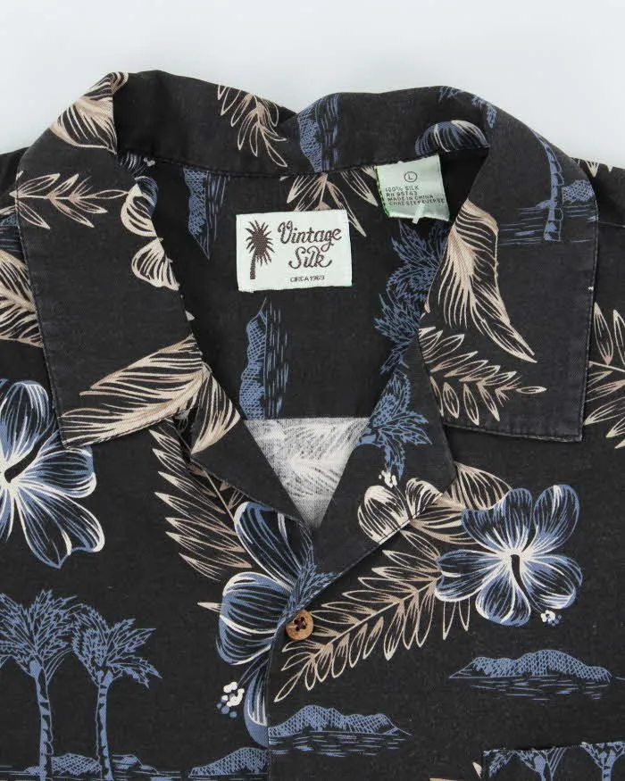 Vintage Silk Hawaiian Shirt - L sold by Rokit product image thumbnail 5