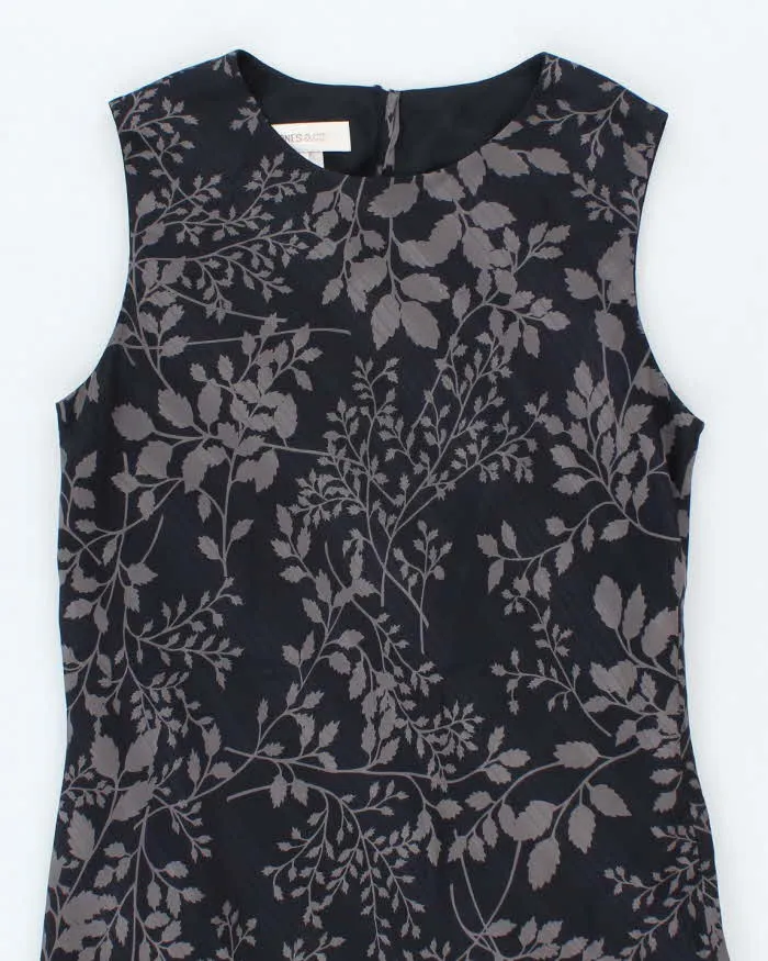 Vintage 90s Jones & Co Silk Floral Dress - M sold by Rokit product image thumbnail 3