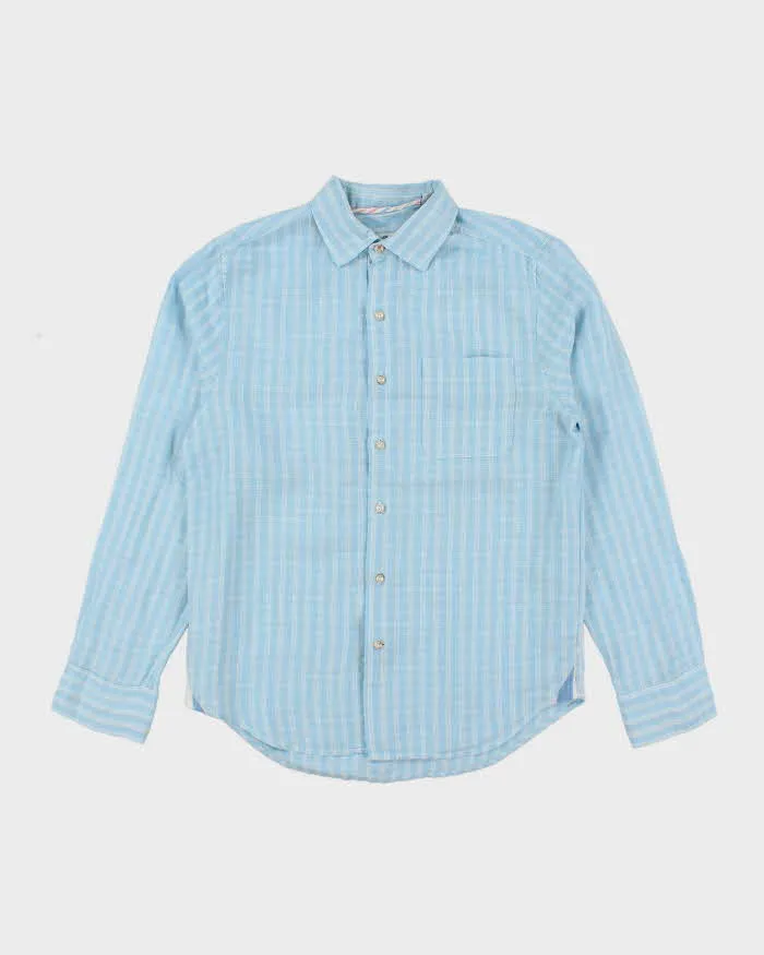 Vintage Tommy Bahama Linen Blend Long Sleeve Shirt - S sold by Rokit
