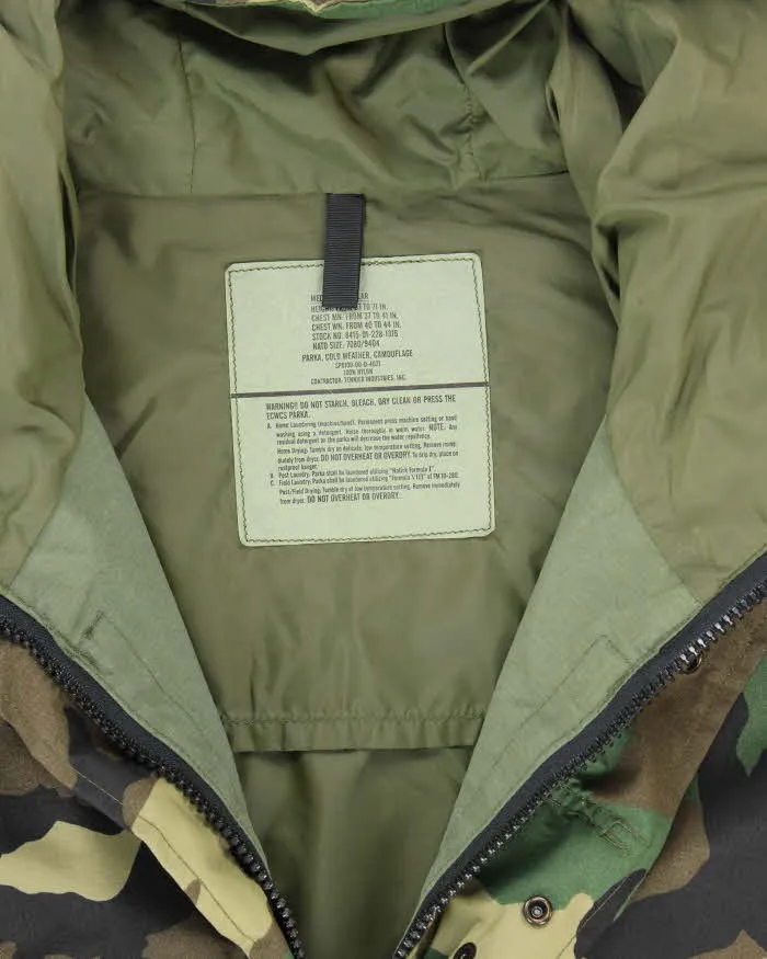 00s Vintage US Army Gore-Tex Woodland Camo Parka - X-Large sold by Rokit product image thumbnail 5